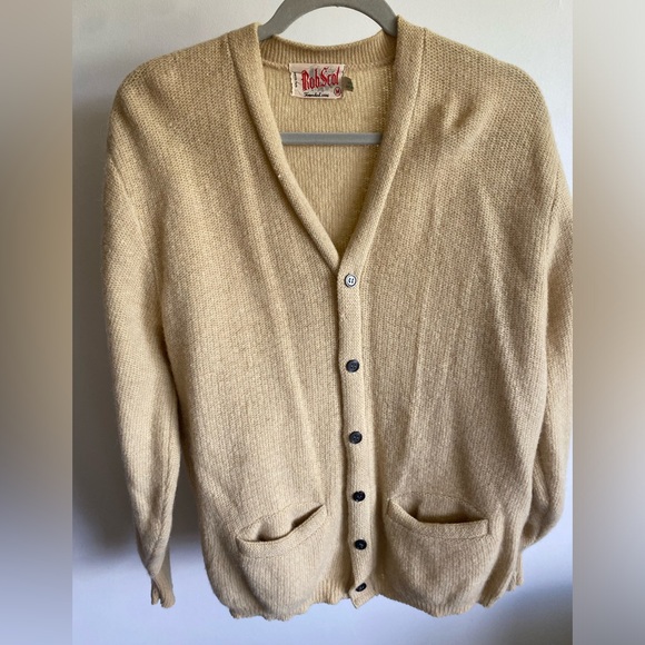 Vintage 70s Rob Scot Wool Sweater size M - Picture 1 of 7